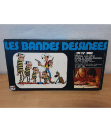TABLE LUMINEUSE LUCKY LUKE ( JAMAIS SERVIE )