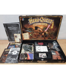 JEU DE SOCIÉTÉ HERO QUEST NOUVELLE ÉDITION ( COMPLET - NOTICE REPRO )