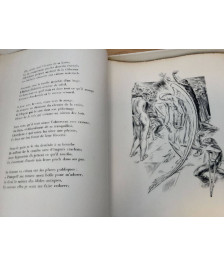 BAUDELAIRE LES FLEURS DU MAL 1949 BURINS DE PAUL LEMAGNY