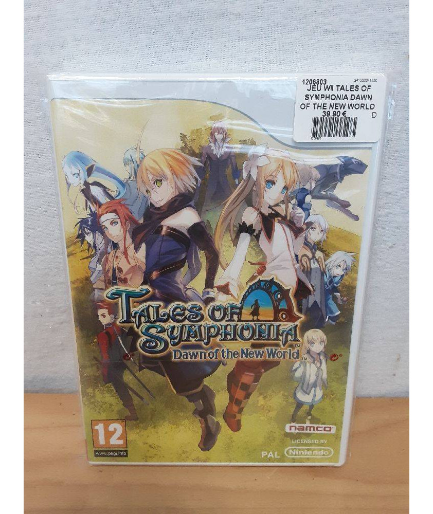 JEU WII TALES OF SYMPHONIA DAWN OF THE NEW WORLD ( SOUS BLISTER ) JEU WII TALES OF SYMPHONIA DAWN OF THE NEW WORLD ( SOUS BLISTER )