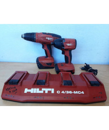 ENSEMBLE HILTI SID 22-A + SF 22-A 1+ CHARGEUR SEQUENTIEL C 4/36-MC4