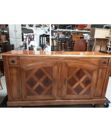 BUFFET MERISIER 2 PORTES 2 TIROIRS