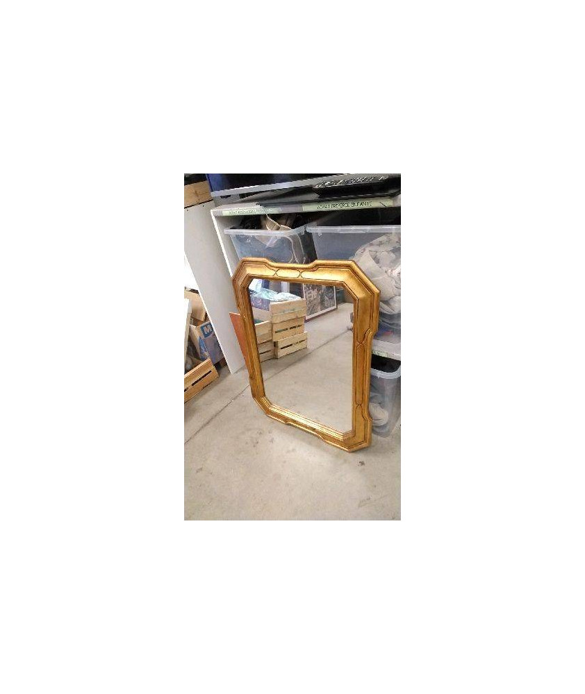 MIROIR DORE