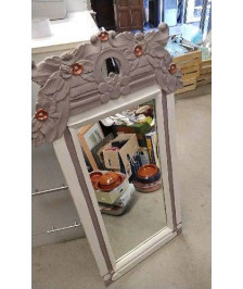 MIROIR BOIS PEINT RECTANGLE 