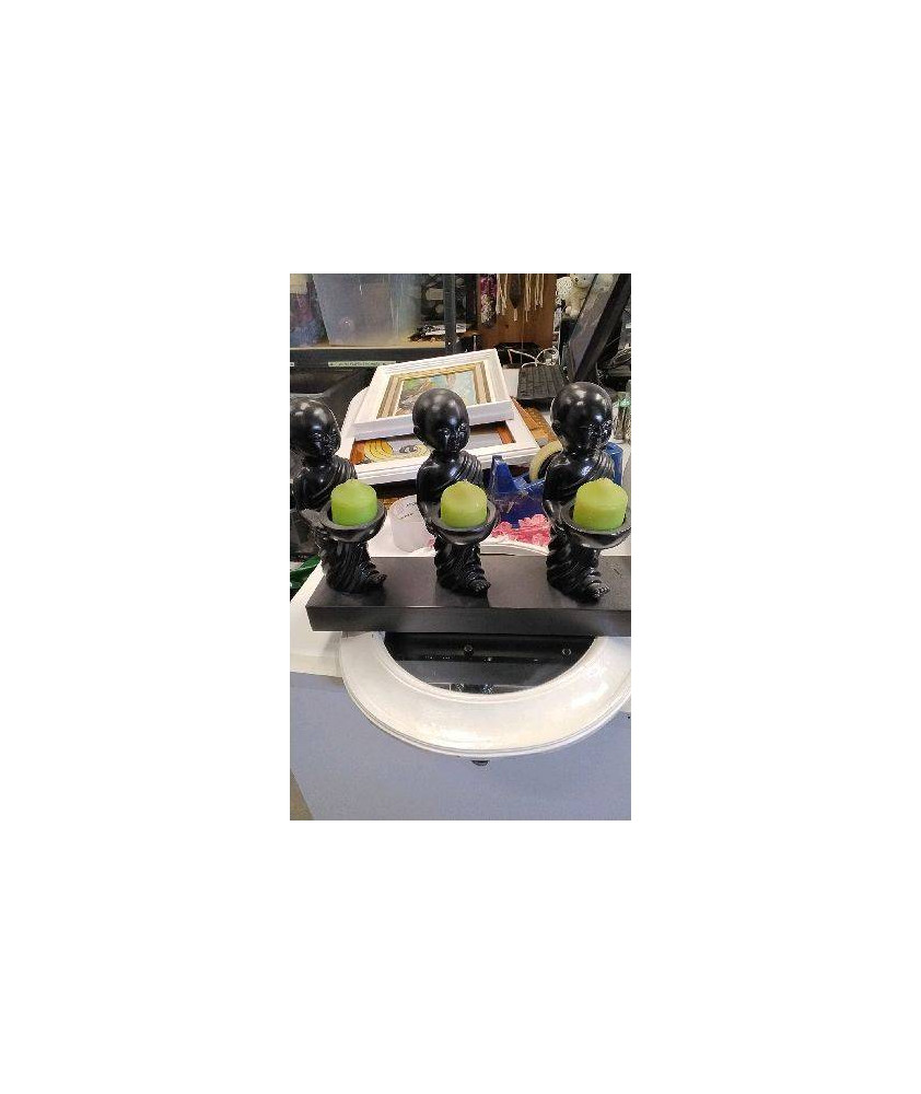 PORTE BOUGIE 3 SHAOLINS