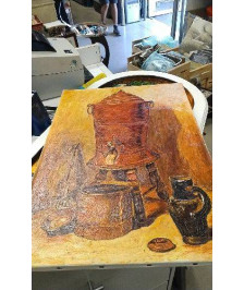 TOILE ORANGE
