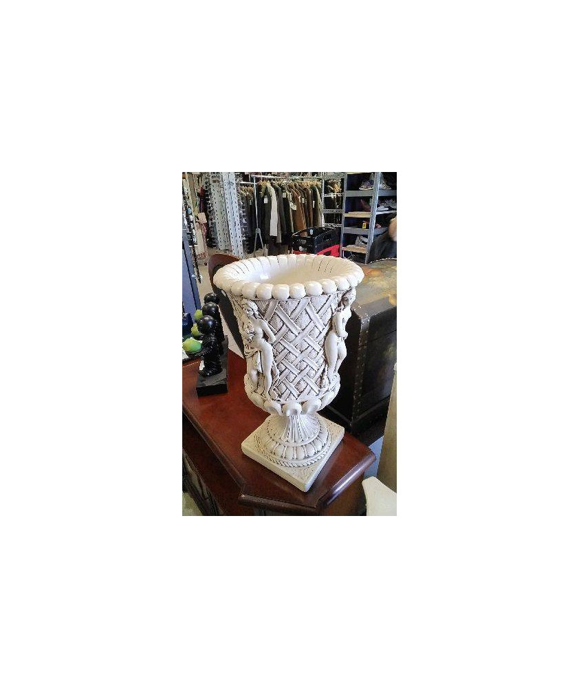 DECO POT GM - RESINE - 42CM