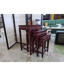 TRIO DE TABLES GIGOGNE INSPIRATION JAPONAISE