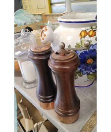 SEL POIVRE - BOIS CUIVRE - VINTAGE