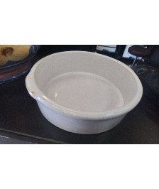 PLAT ROND BLANC 