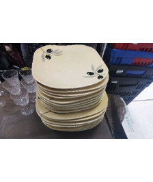 ASSIETTES OLIVES 