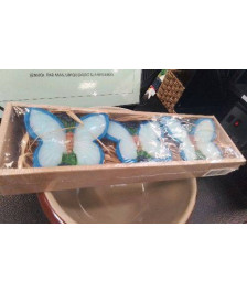 BOUGIES FLOTTANTES PAPILLONS 