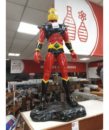 STATUE GOLDORAK ACTARUS ( HAUTEUR 1,06M )