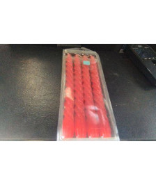 BOUGIES ROUGES X4 