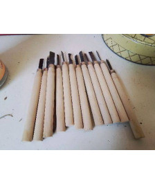 LOT DE CISEAUX A BOIS 
