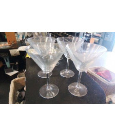 VERRES A COCKTAIL X4 