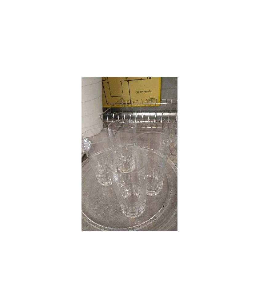 VERRE ORANGEADE  X4