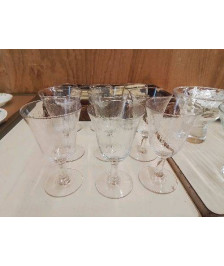 LOT DE 6 VERRES 