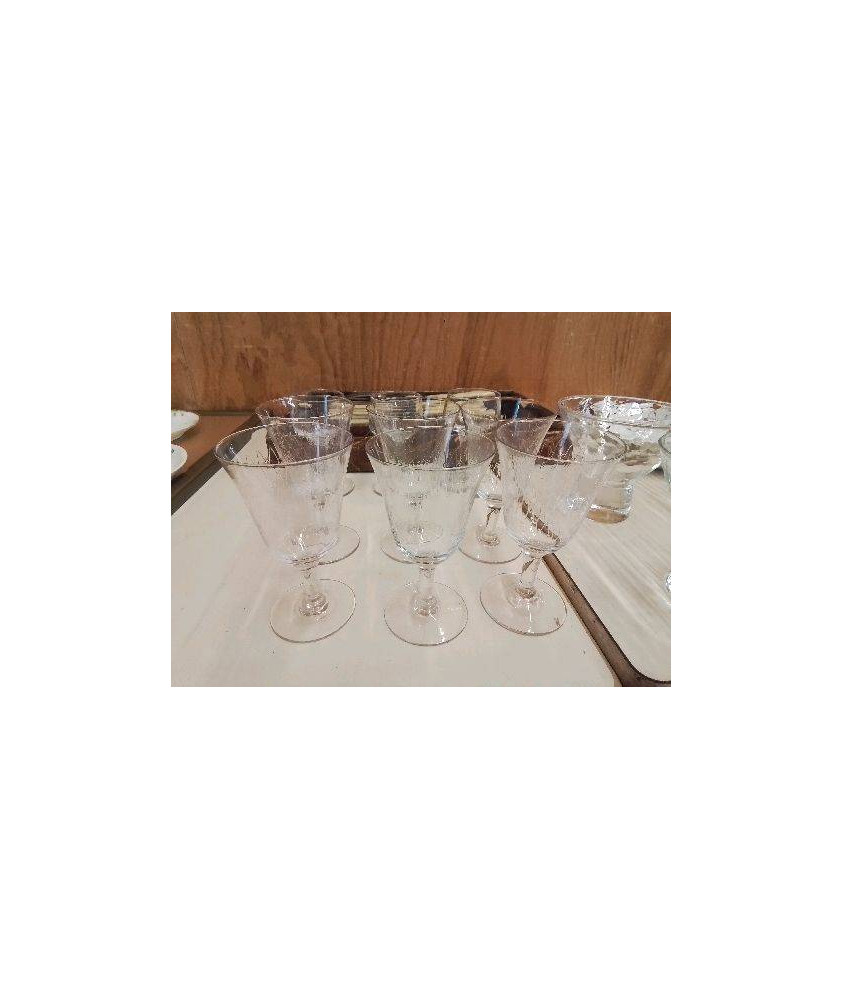 LOT DE 6 VERRES 
