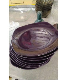 ASSIETTE ADESSERT VIOLETTE LE LOT