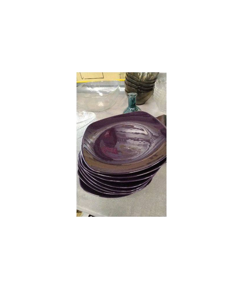 ASSIETTE ADESSERT VIOLETTE LE LOT