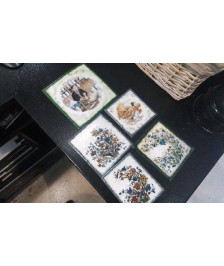 PLAQUES DECO EMAILLEES LE LOT 
