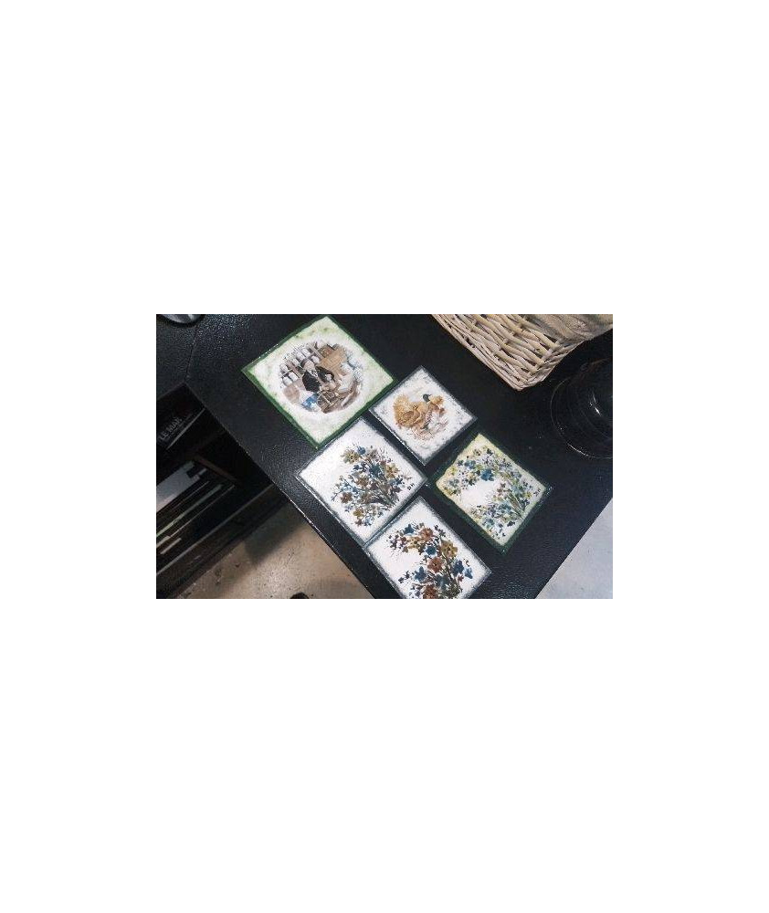 PLAQUES DECO EMAILLEES LE LOT 