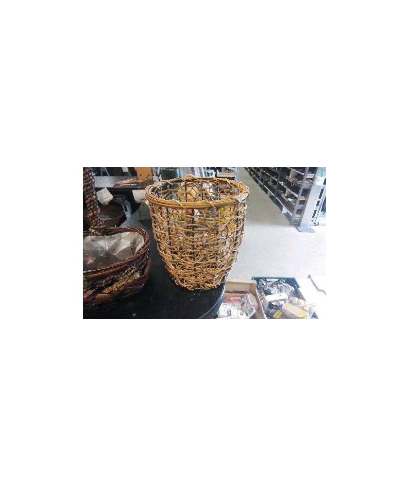 CACHE POT OSIER TRESSE 