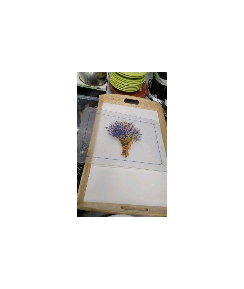 PLANCHE A DECOUPER EN VERRE 