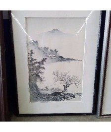 CADRE ESTAMPE JAPONAISE