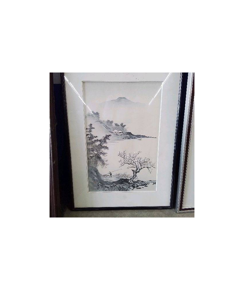 CADRE ESTAMPE JAPONAISE
