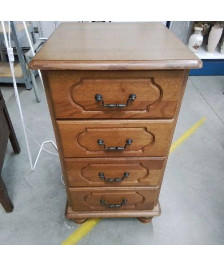 CHIFFONNIER NEO RUSTIQUE 4 TIROIRS