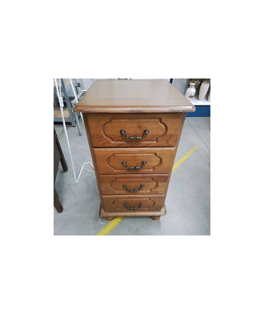 CHIFFONNIER NEO RUSTIQUE 4 TIROIRS