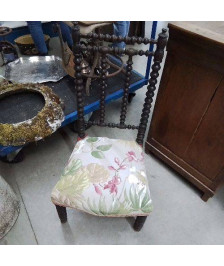 CHAISE TISSU FLEURS