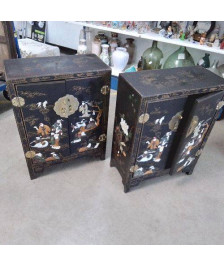 BUFFET STYLE ASIATIQUE 2 PORTES