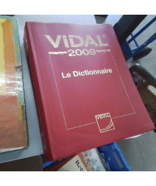 DICTIONNAIRE VIDAL 2009