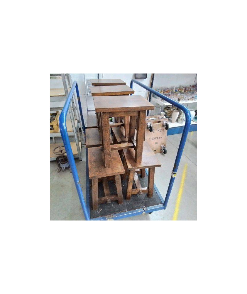 PETIT TABOURET BOIS