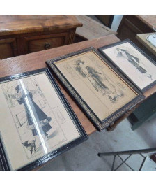 GRAVURE DE MODE