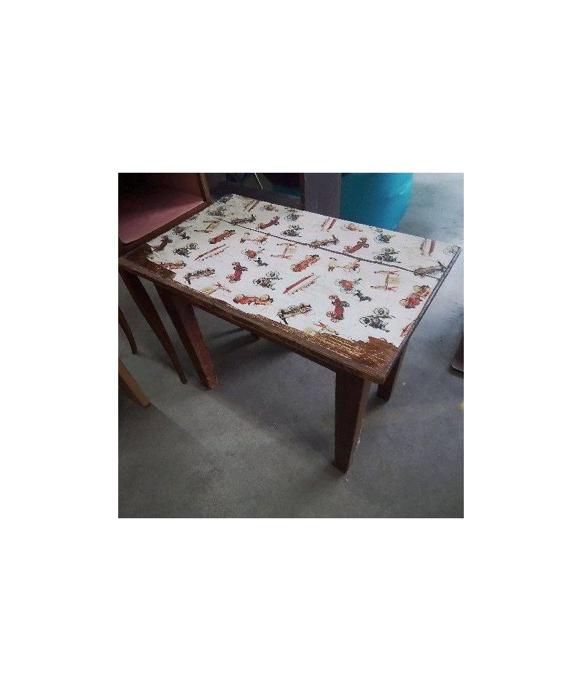 TABLE BASSE DECOR VOITURE
