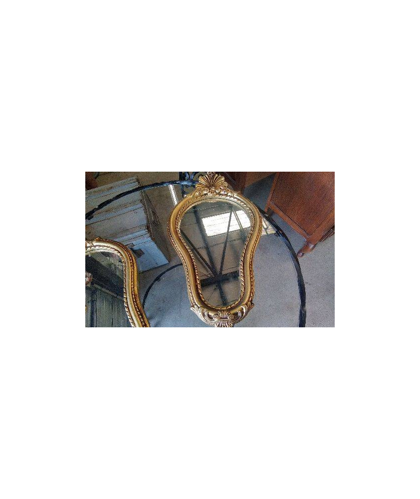 MIROIR DORE 