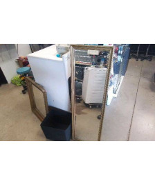 MIROIR RECTANGLE DORE
