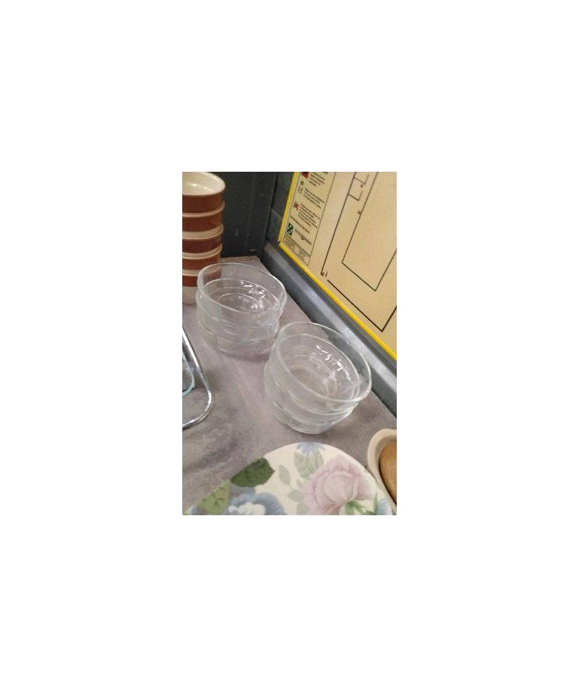 COUPELLES VERRE X6