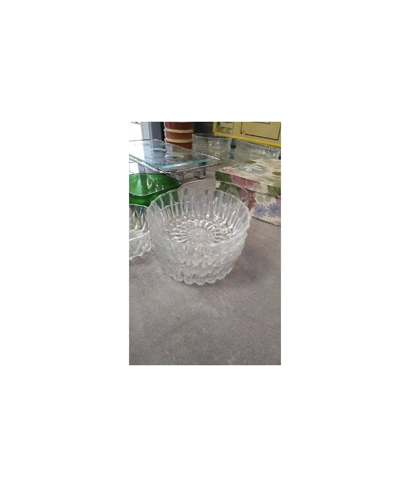 COUPELLES VERRE X3 