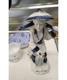 SUJET PECHEUR ASIATIQUE 