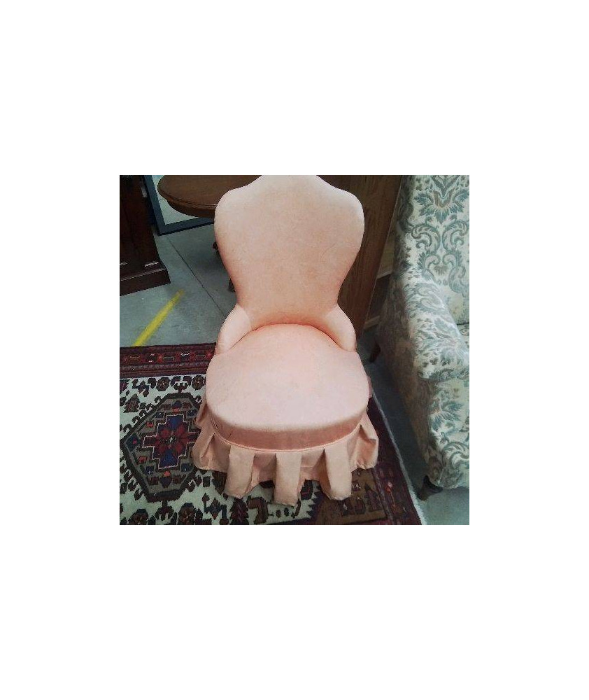 FAUTEUIL CRAPAUD ROSE