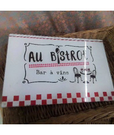 PLAQUE BISTROT 