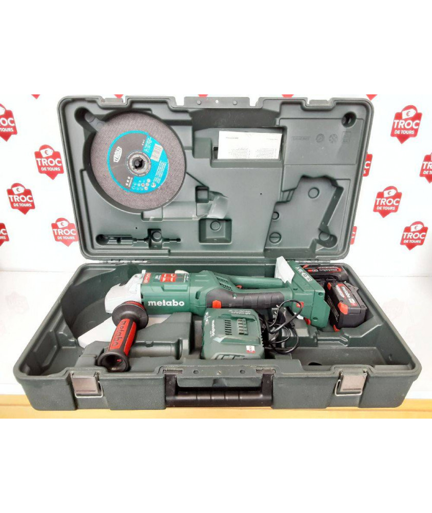 MEULEUSE D ANGLE METABO WPB 36-12 LTX BL230 MEULEUSE D ANGLE METABO WPB 36-12 LTX BL230