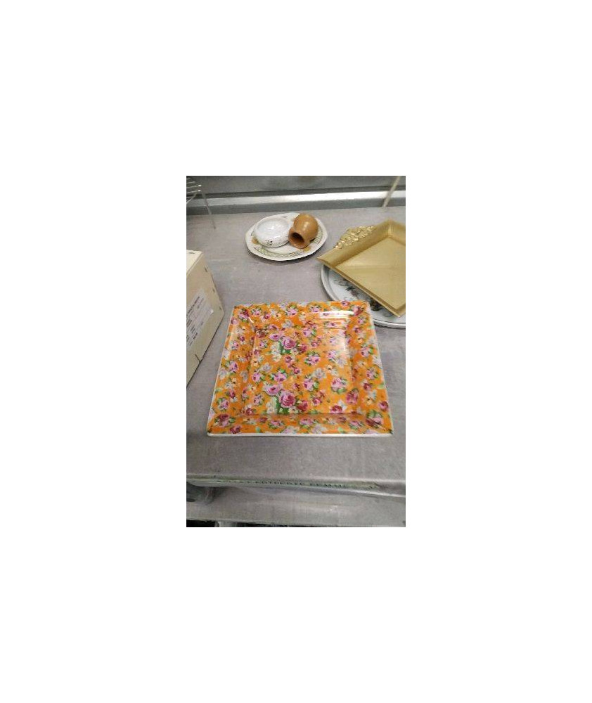 PLAT CARRE ORANGE 