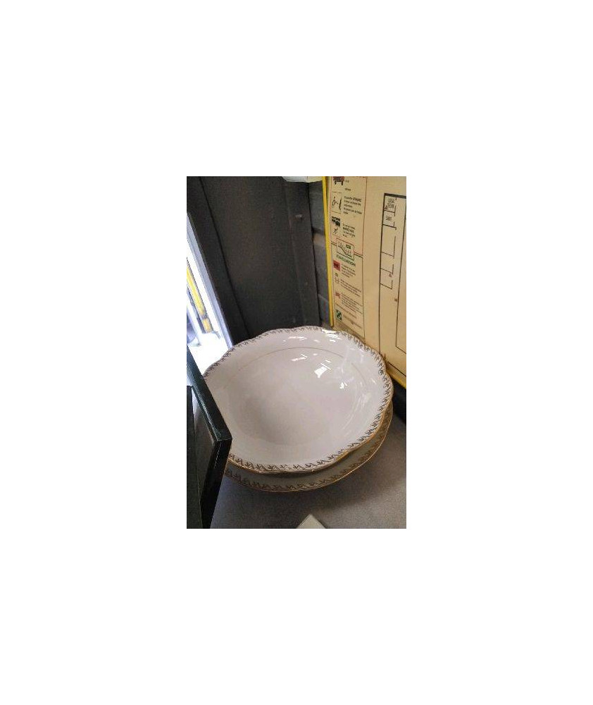 PLAT PORCELAINE LE LOT