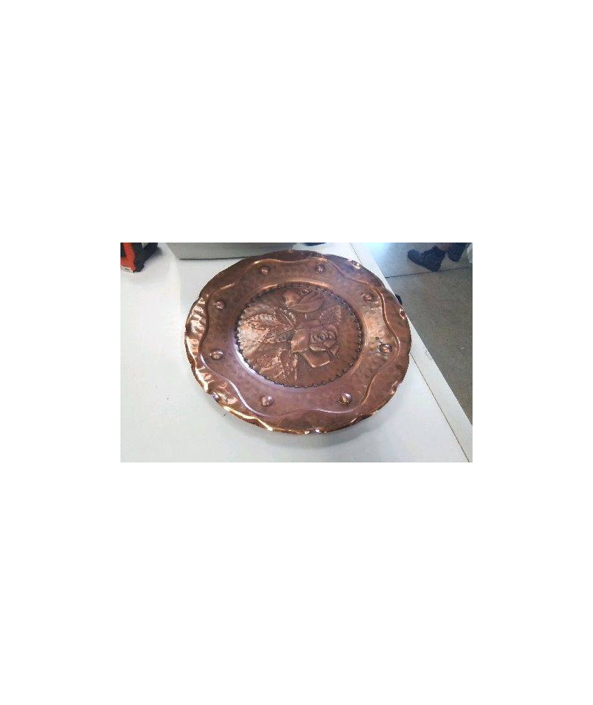 ASSIETTE DECO CUIVRE 
